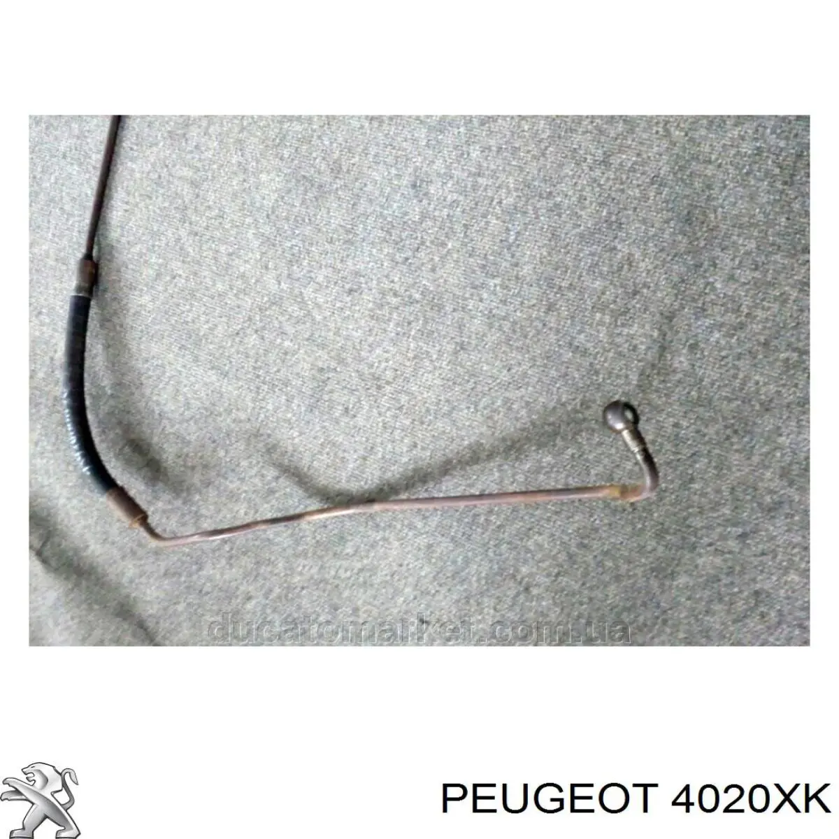 4020XK Peugeot/Citroen mangueira da direção hidrâulica assistida de pressão alta desde a bomba até a régua (do mecanismo)