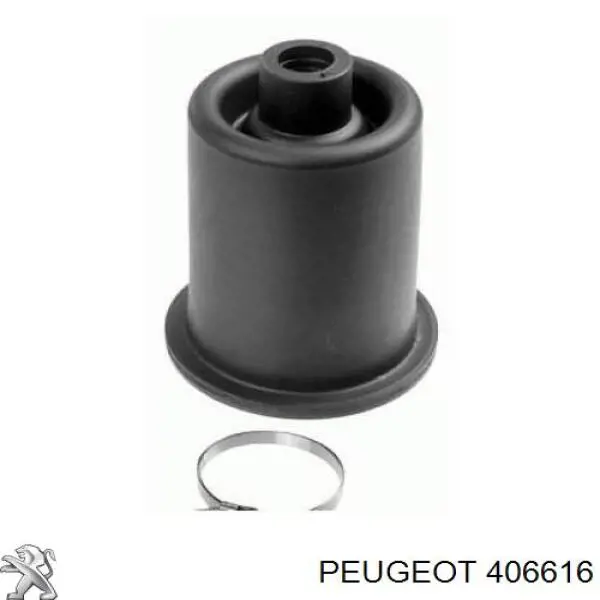 406616 Peugeot/Citroen Пыльник рулевого механизма/рейки, правый