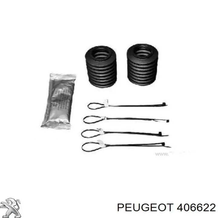 406622 Peugeot/Citroen пыльник рулевого механизма (рейки правый)
