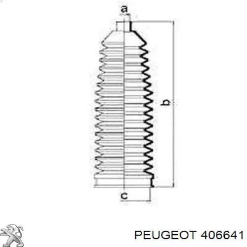 Пыльник тяги Peugeot/Citroen 406641 цена, от 7.53 USD