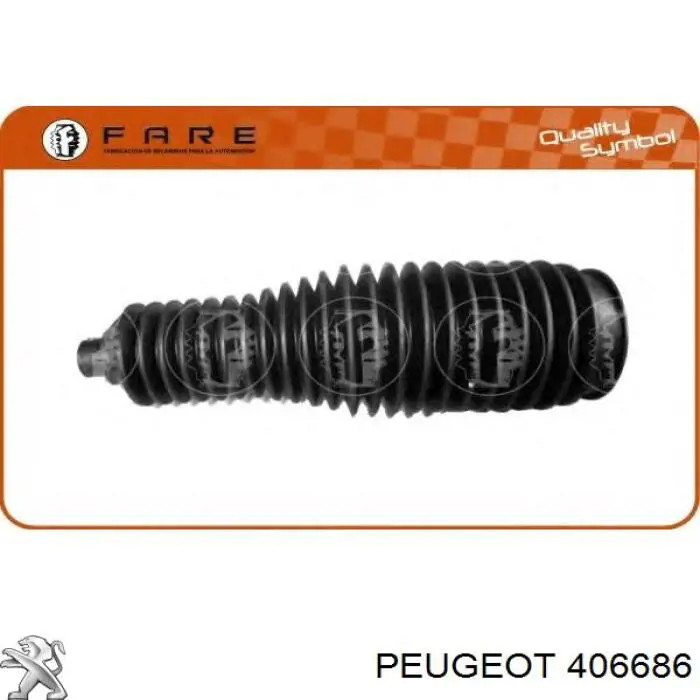 Купить 406686 Peugeot/Citroen Чехол рулевого механизма