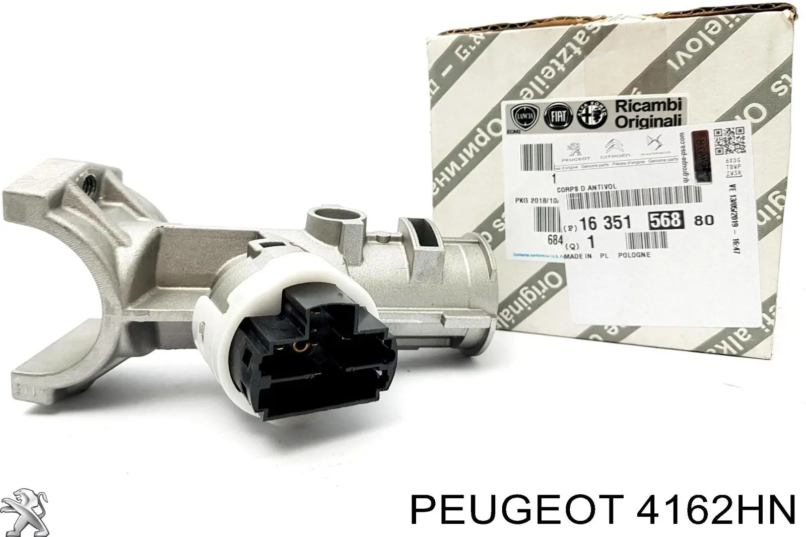Купить 4162HN Peugeot/Citroen Замок зажигания