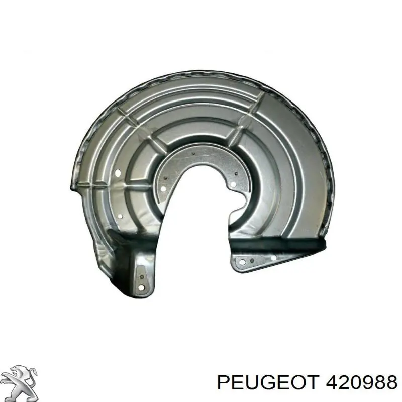 420988 Peugeot/Citroen Пыльник тормозного диска заднего левый