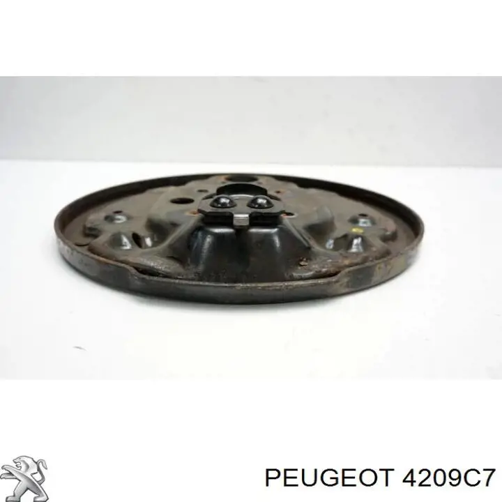 Щиток тормозного диска заднего левый Peugeot/Citroen 4209C7 цена, от 7.32 USD