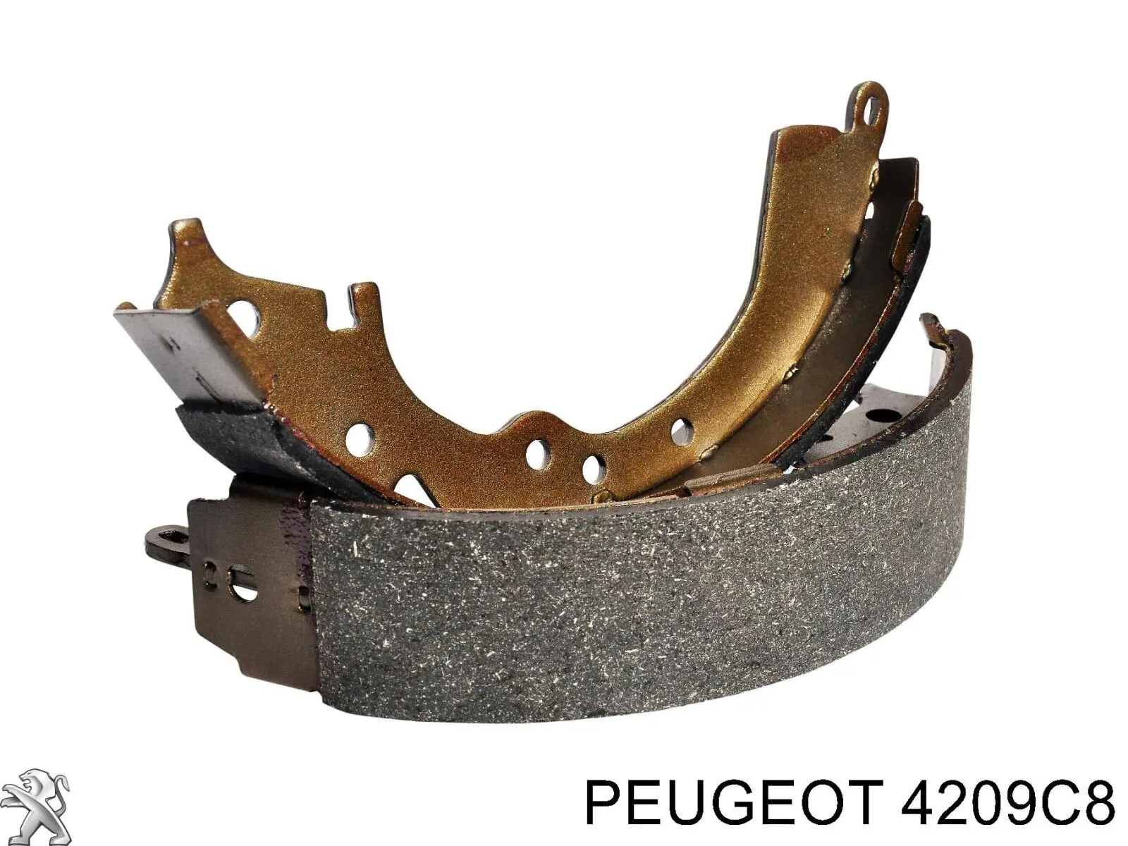 4209A0 Peugeot/Citroen proteção direita do freio de disco traseiro
