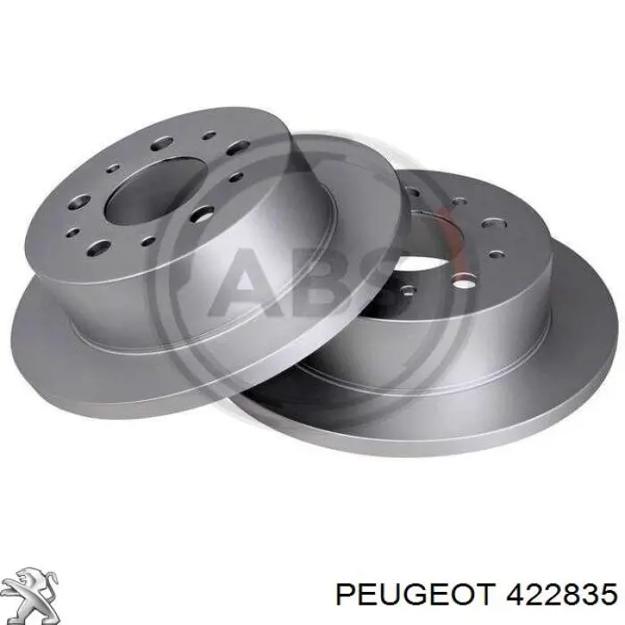 Задний тормозной диск Peugeot/Citroen 422835 цена, от 3.63 USD