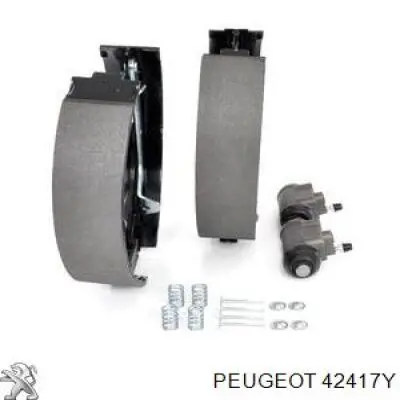 Купить K23016 Brembo Колодки тормозные задние барабанные, в сборе с цилиндрами, комплект