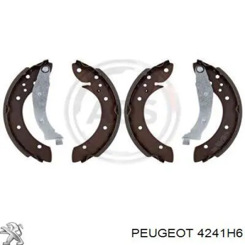 Барабанные колодки Peugeot/Citroen 4241H6