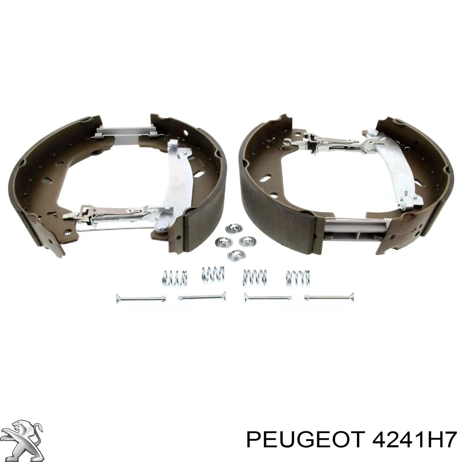 Тормоза рабочие задние ножные и тормозные барабаны Peugeot/Citroen 4241H7 цена, от 23.12 USD
