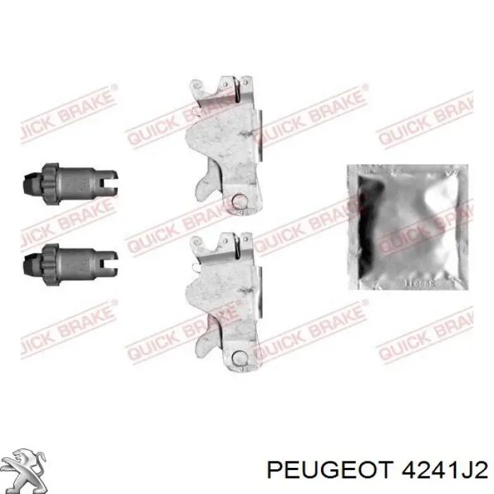 Купить 4241J2 Peugeot/Citroen Колодки ручника/стояночного тормоза