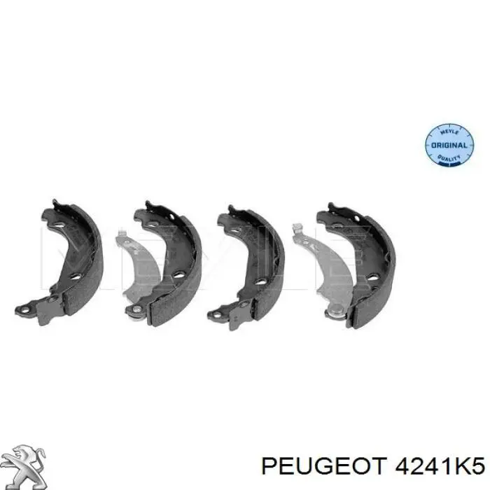 Тормоза рабочие задние ножные и тормозные барабаны Peugeot/Citroen 4241K5 цена, от 17.06 USD