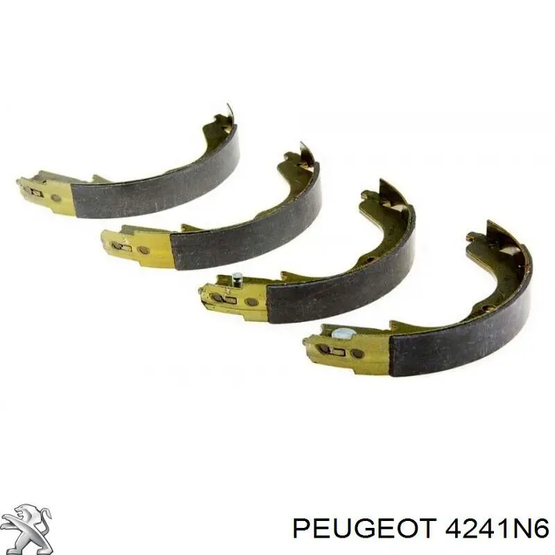 Колодки ручника 4241N6 Peugeot/Citroen