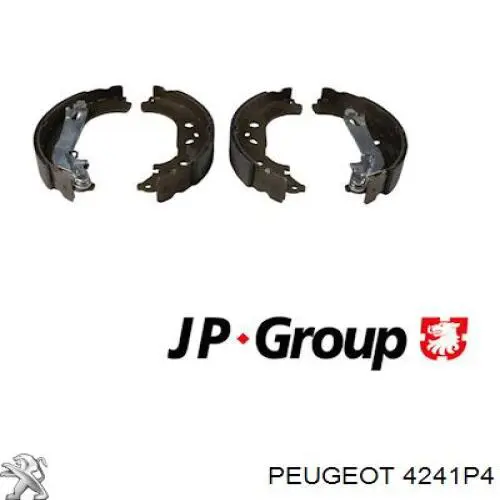 Тормоза рабочие задние ножные и тормозные барабаны Peugeot/Citroen 4241P4 цена, от 26.10 USD