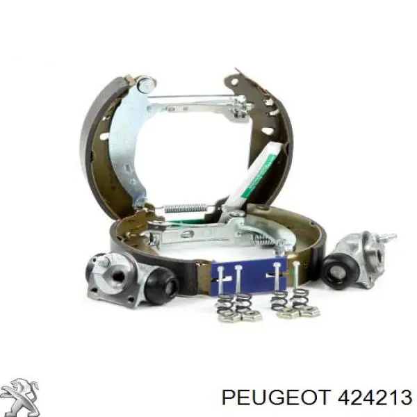 Купить 424213 Peugeot/Citroen Задние барабанные тормозные колодки