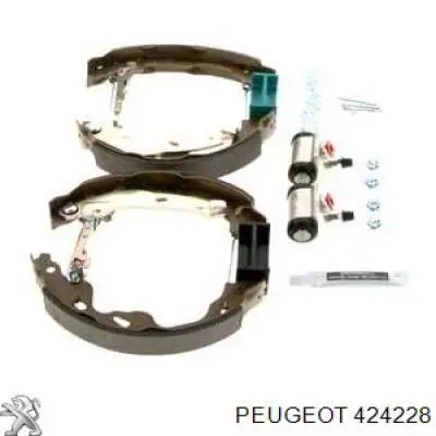 Тормоза рабочие задние ножные и тормозные барабаны Peugeot/Citroen 424228 цена, от 118.07 USD