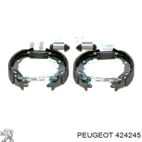 Купить K61088 Brembo Колодки тормозные задние барабанные, в сборе с цилиндрами, комплект