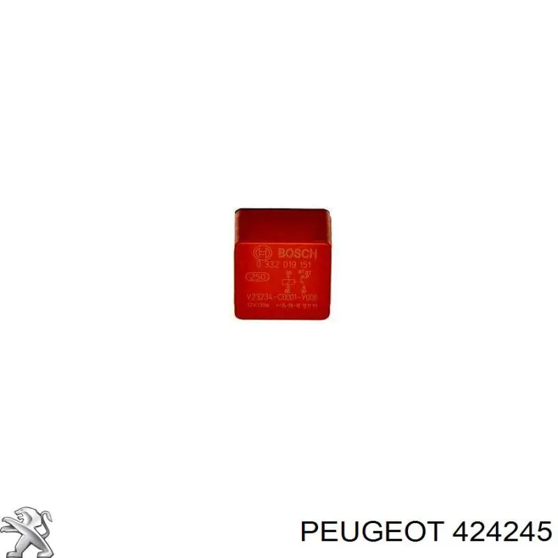 Купить 424245 Peugeot/Citroen Колодки тормозные задние барабанные, в сборе с цилиндрами, комплект
