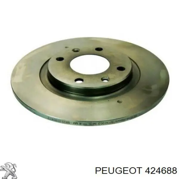 Тормоз дисковый передний Peugeot/Citroen 424688 цена, от 20.33 USD