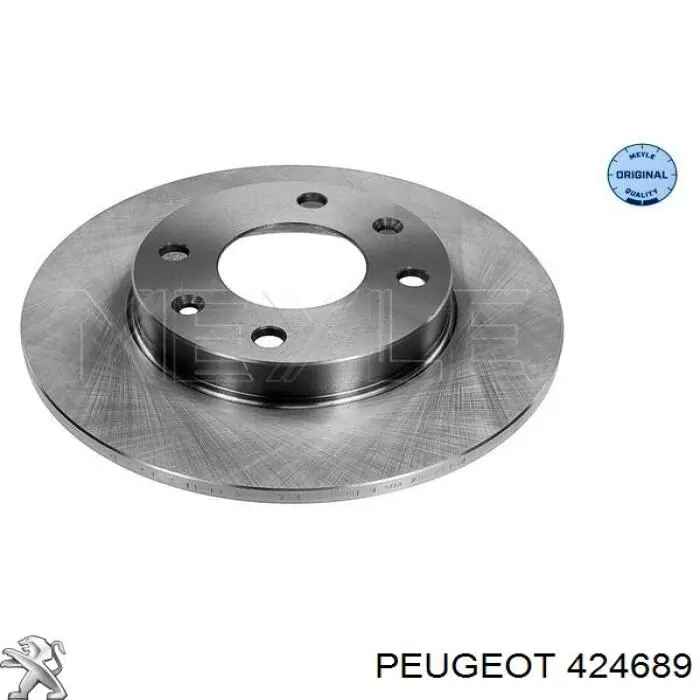 Тормоз дисковый передний Peugeot/Citroen 424689 цена, от 22.12 USD