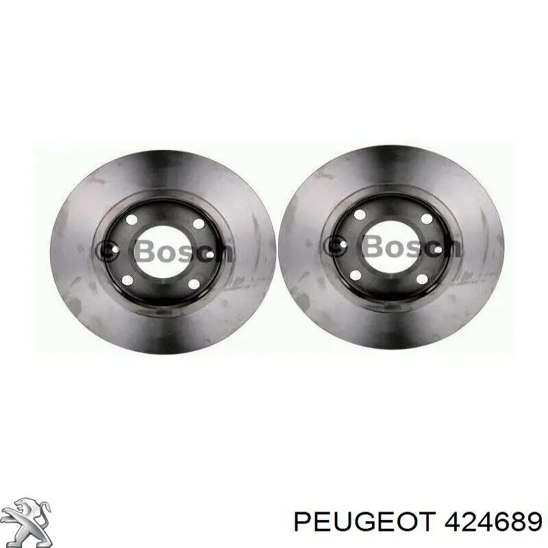 Купить 424689 Peugeot/Citroen Ротор тормозной