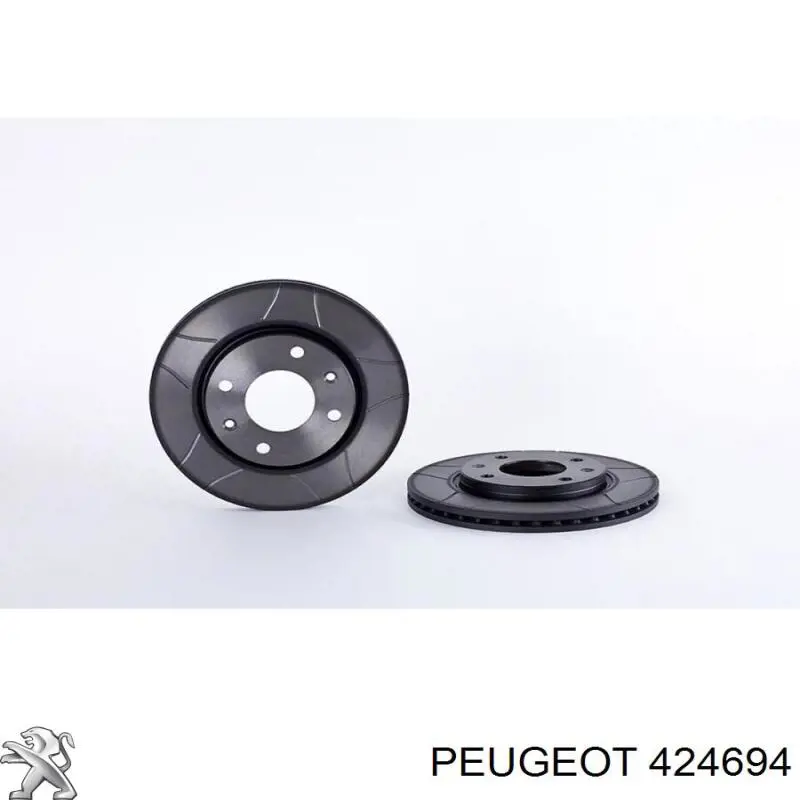 Передние тормозные диски 424694 Peugeot/Citroen