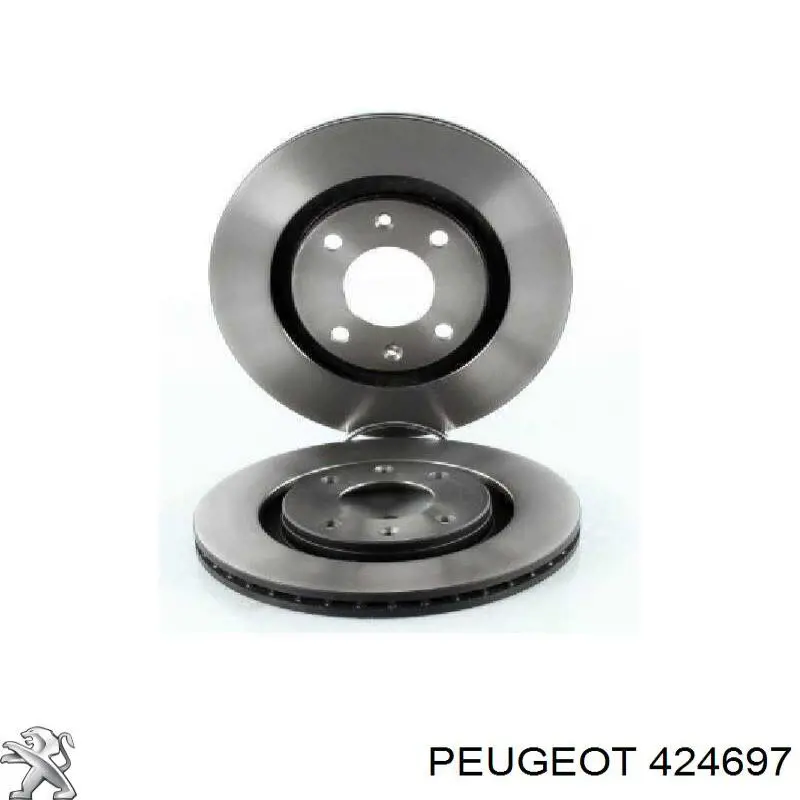 Купить 424697 Peugeot/Citroen Ротор тормозной