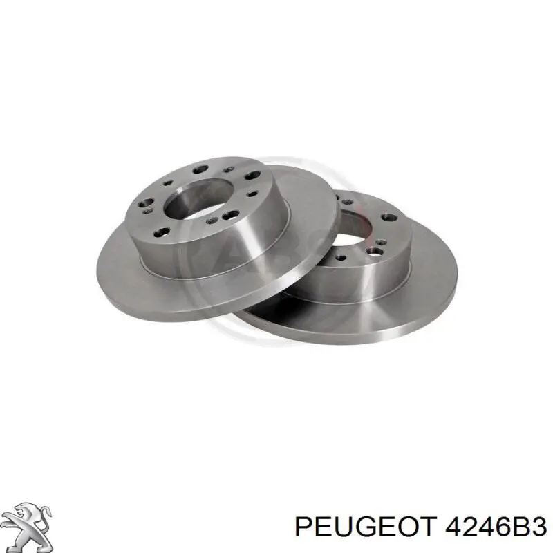 Купить 4246B3 Peugeot/Citroen Ротор тормозной