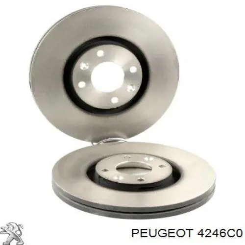 Купить 4246C0 Peugeot/Citroen Ротор тормозной