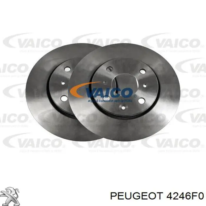Купить 4246F0 Peugeot/Citroen Ротор тормозной