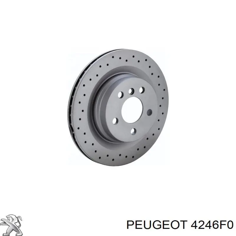Передний тормозной диск Peugeot/Citroen 4246F0
