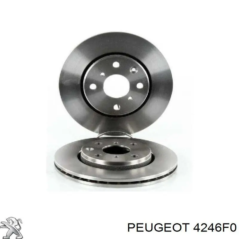 Тормоз дисковый передний Peugeot/Citroen 4246F0 цена, от 32.00 USD