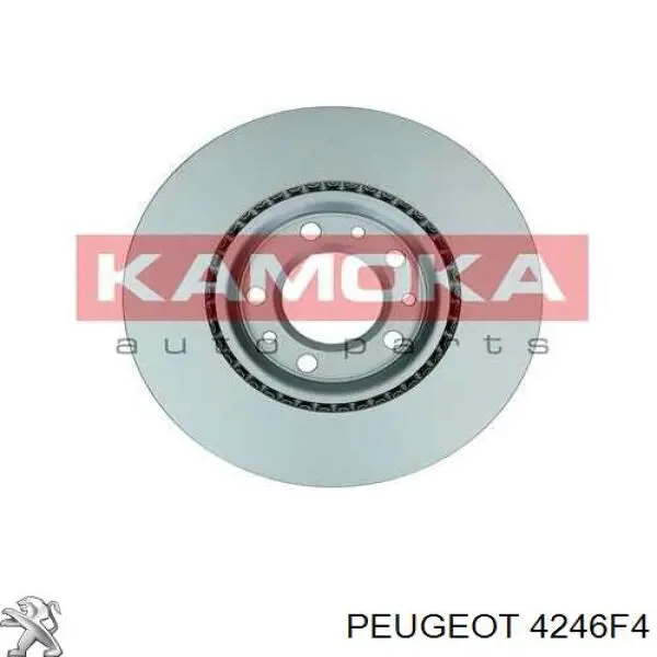 4246F4 Peugeot/Citroen Диск тормозной передний