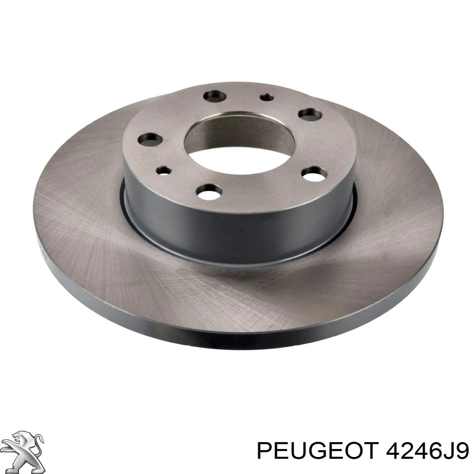 4246J9 Peugeot/Citroen диск тормозной передний