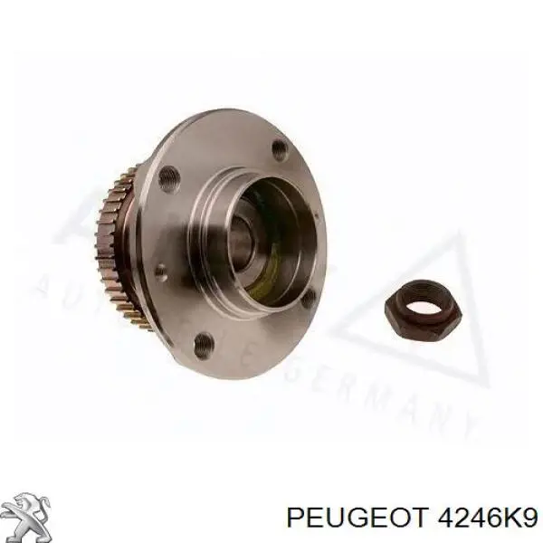 Купить 4246K9 Peugeot/Citroen Диск тормозной задний
