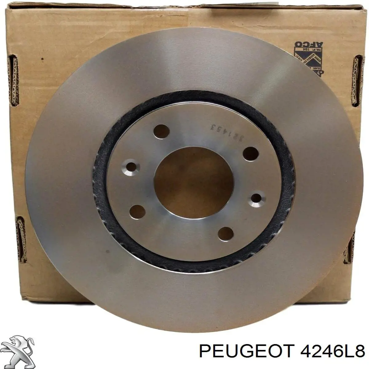 4246L8 Peugeot/Citroen диск тормозной передний