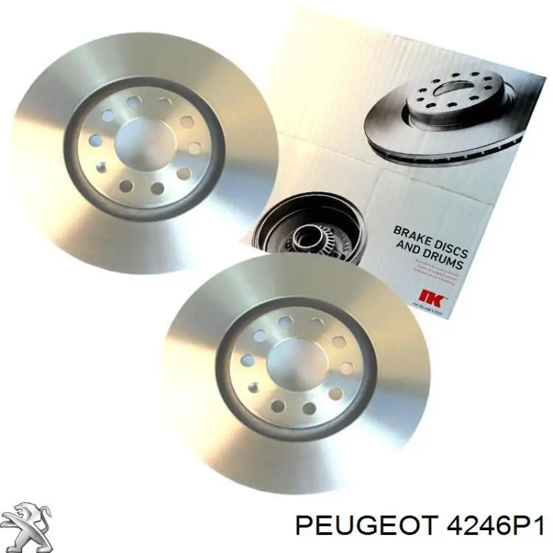 Тормоз дисковый передний Peugeot/Citroen 4246P1 цена, от 42.18 USD