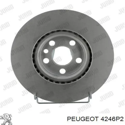Тормоз дисковый передний Peugeot/Citroen 4246P2 цена, от 39.49 USD