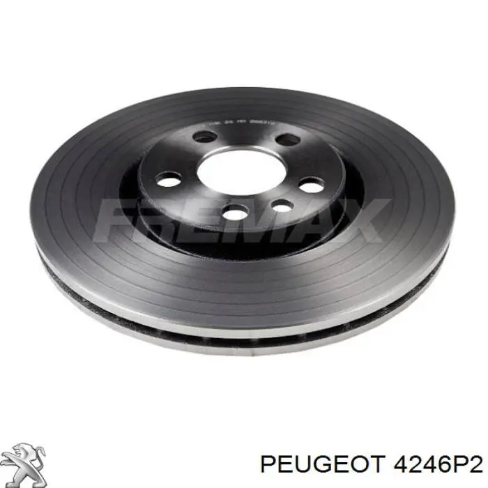Купить 4246P2 Peugeot/Citroen Ротор тормозной