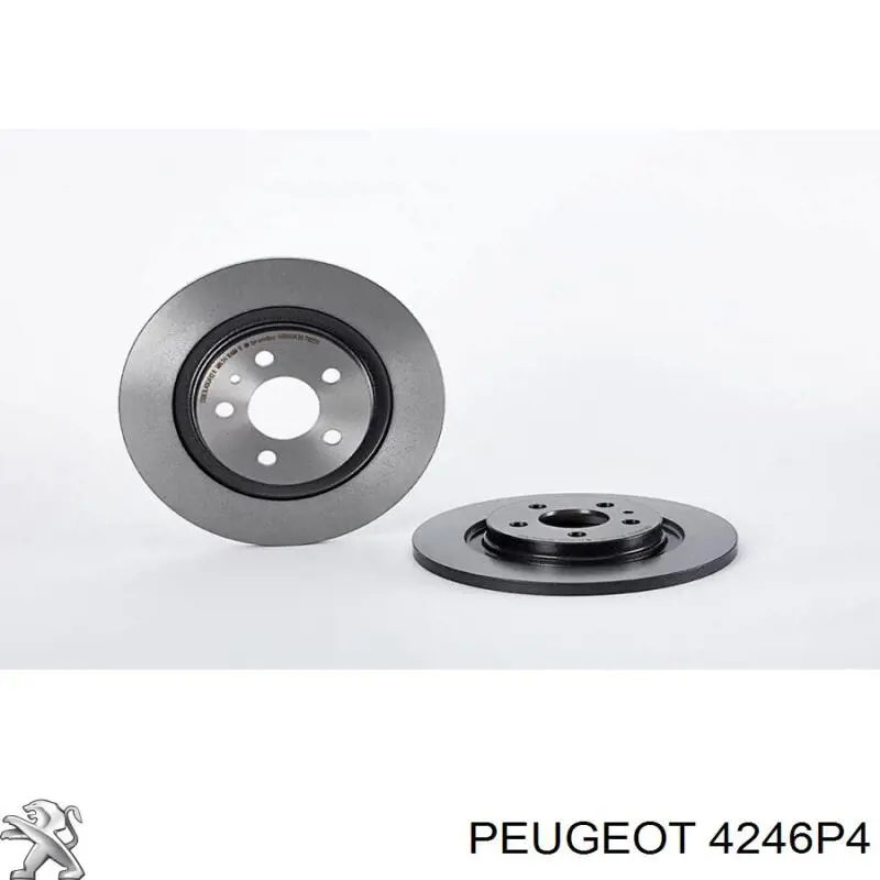 Купить 4246P4 Peugeot/Citroen Диск тормозной задний