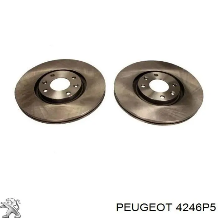 Тормоз дисковый передний Peugeot/Citroen 4246P5 цена, от 59.45 USD