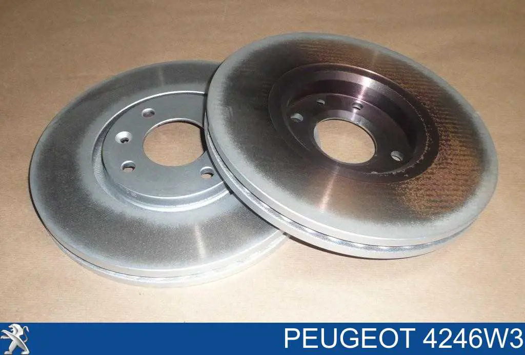 4246W3 Peugeot/Citroen диск тормозной передний