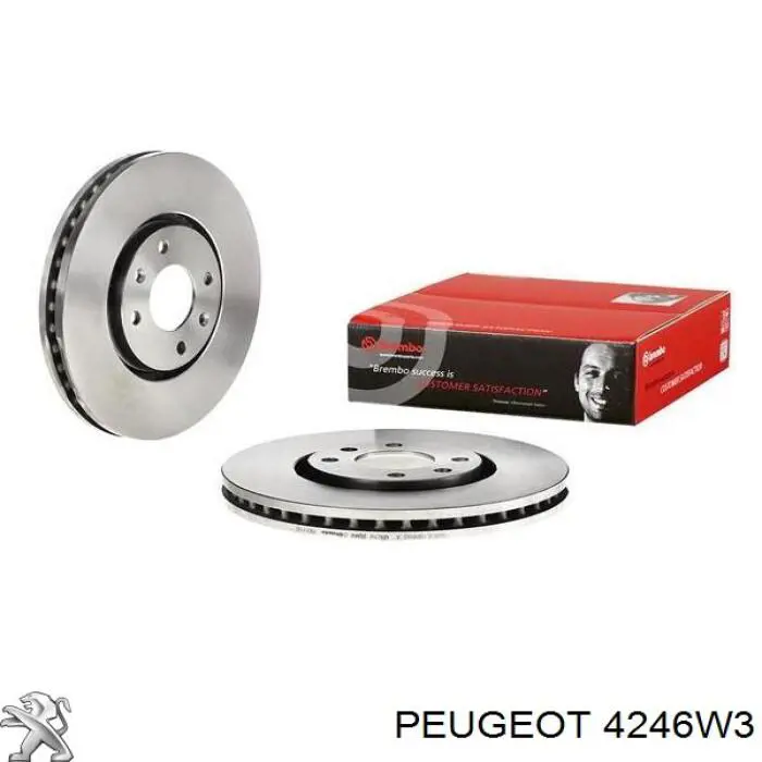 Купить 4246W3 Peugeot/Citroen Ротор тормозной