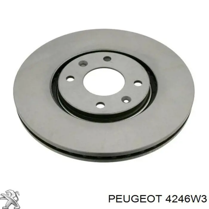 Тормоз дисковый передний Peugeot/Citroen 4246W3 цена, от 37.74 USD