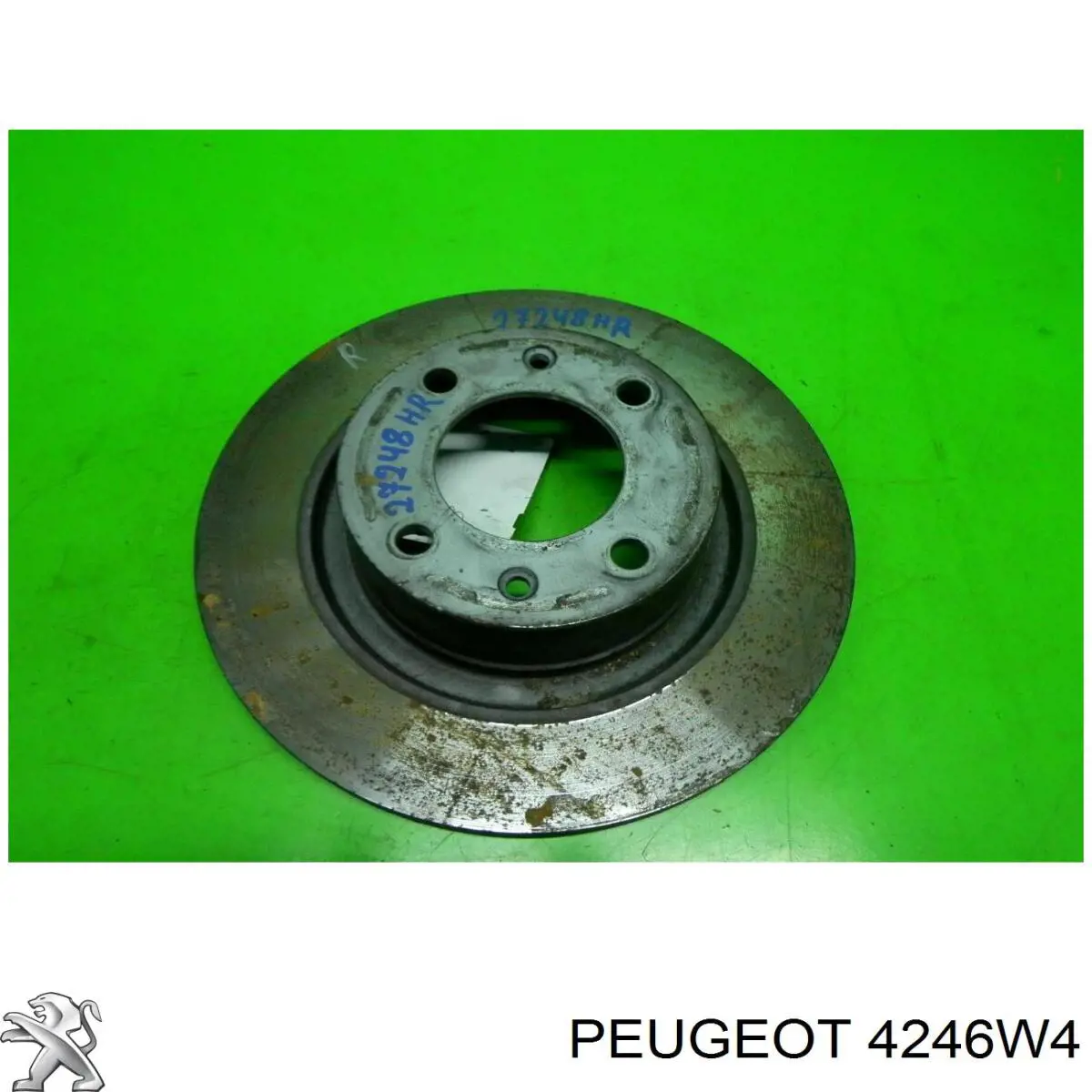 4246W4 Peugeot/Citroen диск тормозной задний