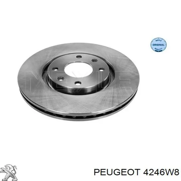 Купить 4246W8 Peugeot/Citroen Ротор тормозной