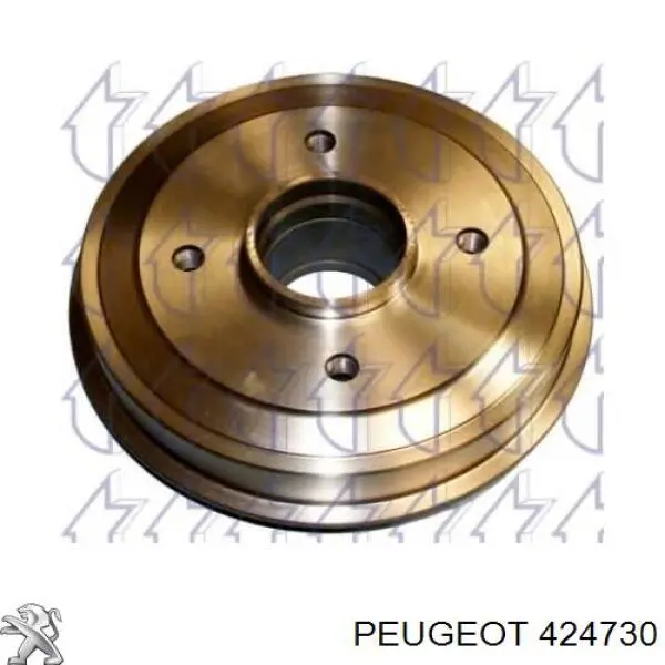 Тормозной барабан 424730 Peugeot/Citroen