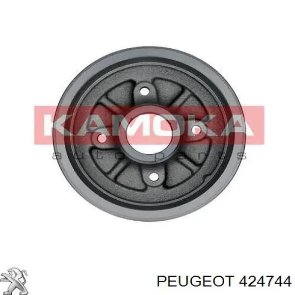 Купить 424744 Peugeot/Citroen Тормозной барабан
