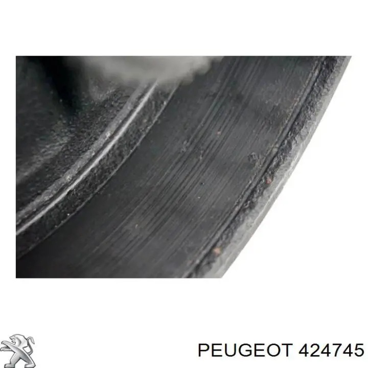 Freno de tambor trasero 424745 Peugeot/Citroen