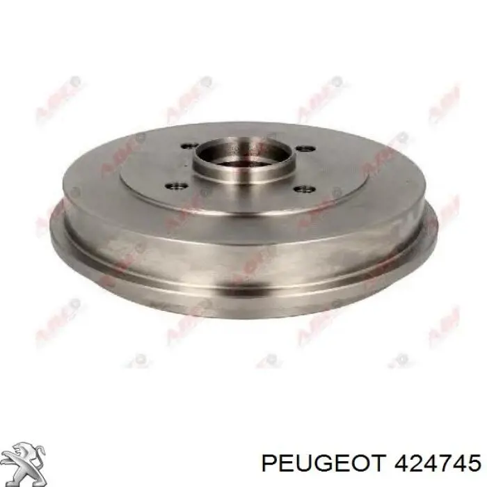 Барабан тормозной задний Peugeot/Citroen 424745 цена, от 35.86 USD