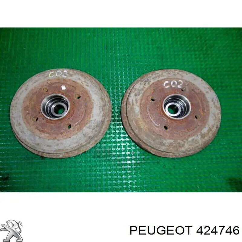 Купить 424746 Peugeot/Citroen Тормозной барабан
